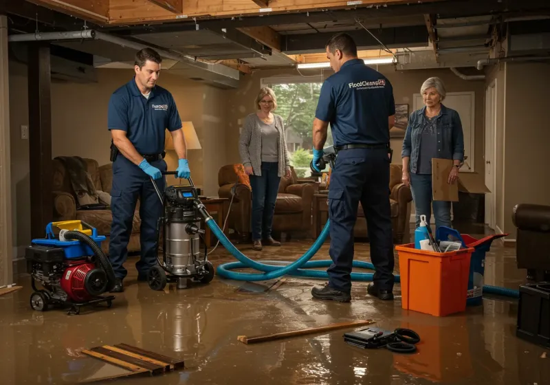 Basement Water Extraction and Removal Techniques process in Gary, IN