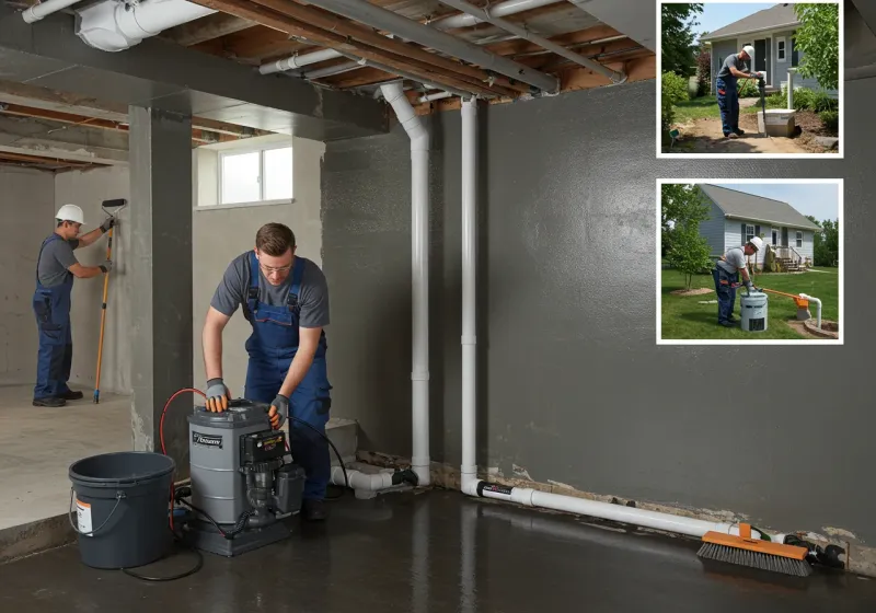 Basement Waterproofing and Flood Prevention process in Gary, IN